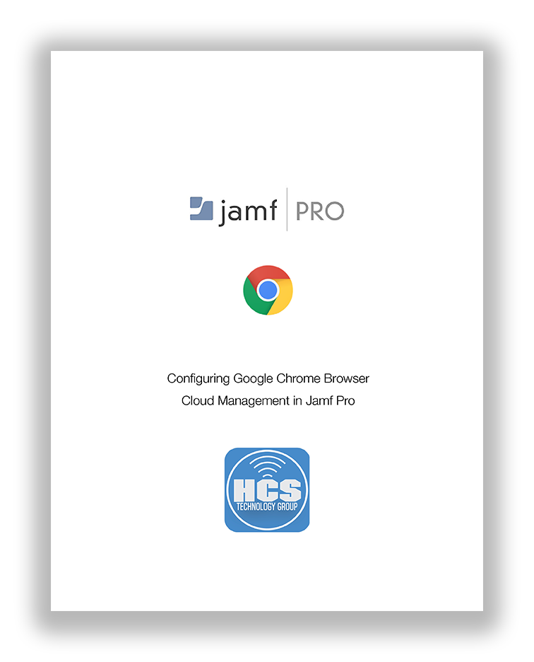 Configuring Chrome Browser Cloud Management In Jamf Pro