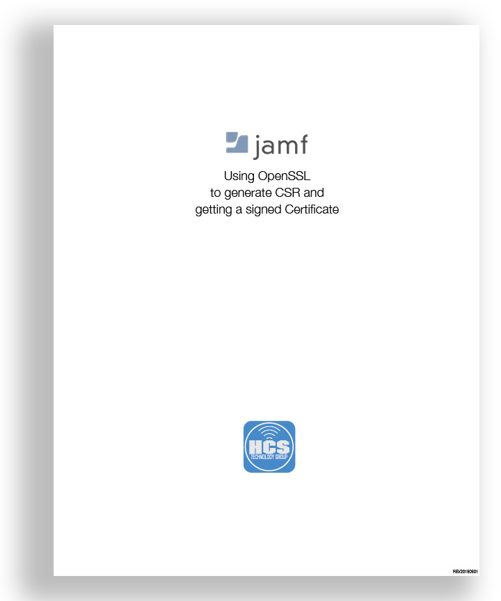 Jamf SSL Cover