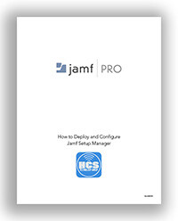 Jamf Setup Manager Cover