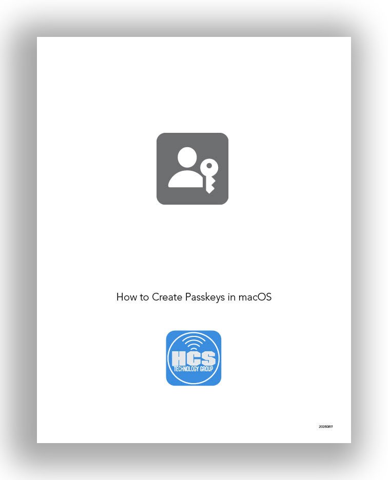 Passkeys Cover