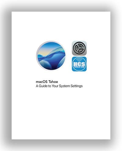 macOS Tahoe: A Guide to Your System Settings